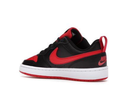 Nike Court Borough Low 2 Black University Red (GS)