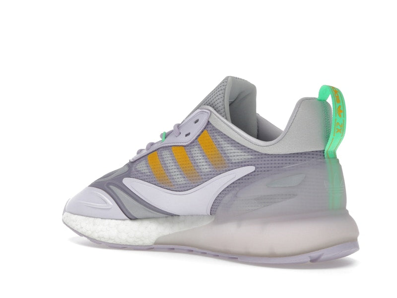 adidas ZX 2K Boost 2.0 Purple Tint Semi Solar Gold Matte Silver (Women's)