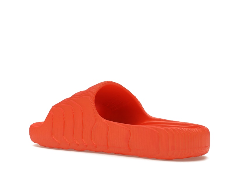 adidas Adilette 22 Slides Orange Core Black