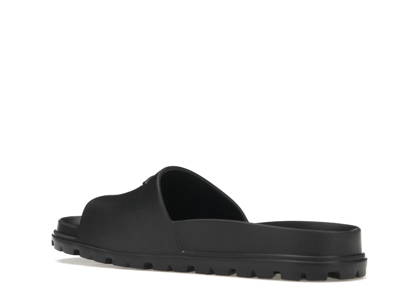 Prada Rubber Slides Black (Men's)