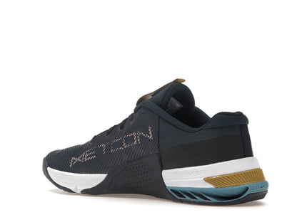 Nike Metcon 8 Armory Navy Obsidian Cerulean Arctic Orange