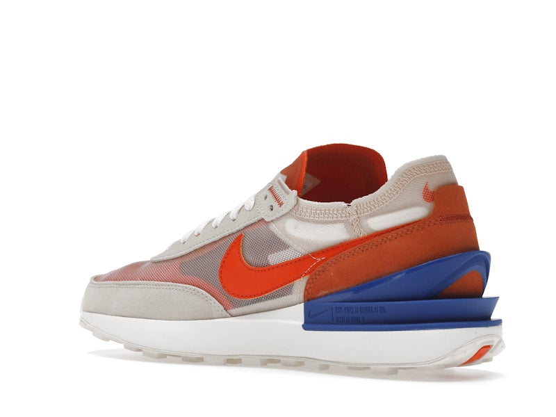 Nike Waffle One Pearl White Game Royal Rush Orange (Women's)