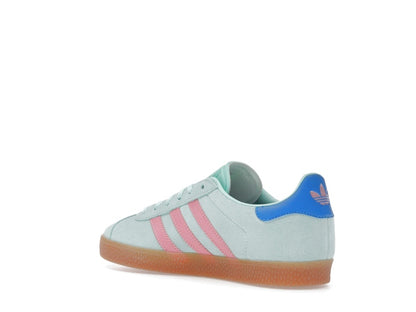 adidas Gazelle Clear Mint Bliss Pink Bright Blue (GS)