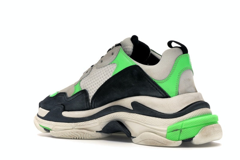 Balenciaga Triple S Mr. Porter Neon Green 2018