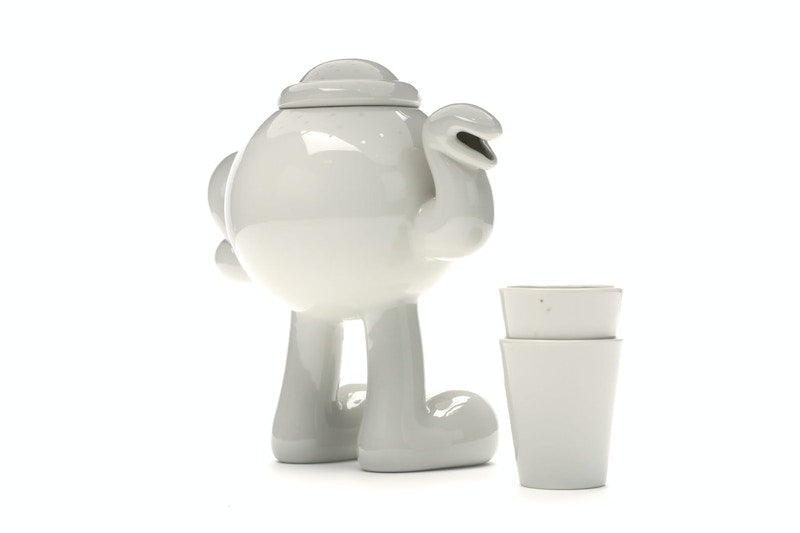 James Jarvis Glazed Porcelain Teapot White
