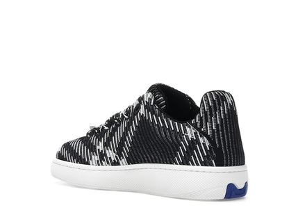 Burberry Check Knit Box Sneaker Black White (Women's)