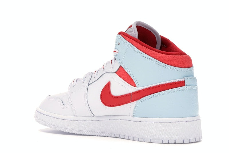 Jordan 1 Mid White Topaz Mist (GS)
