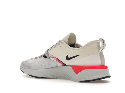 Nike Odyssey React 2 Flyknit White Blue Void Hyper Pink (Women's)