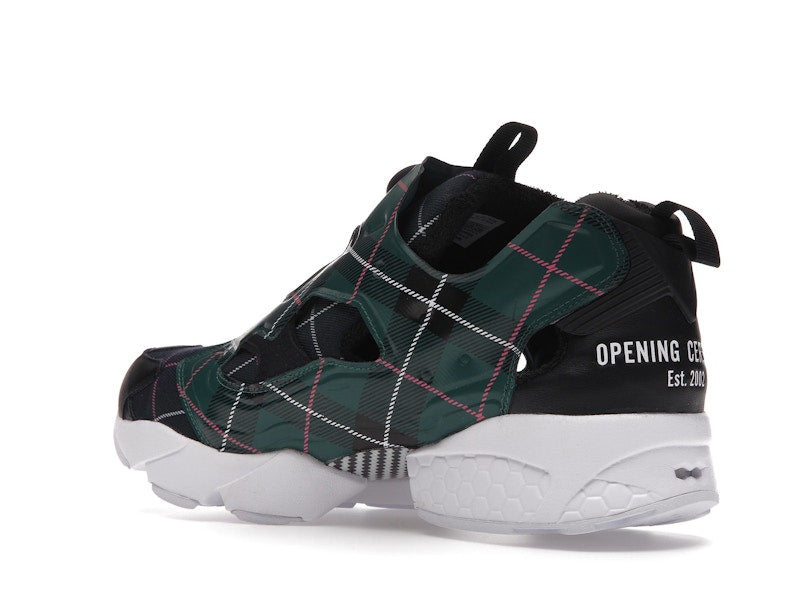 Reebok Instapump Fury Opening Ceremony Plaid Green
