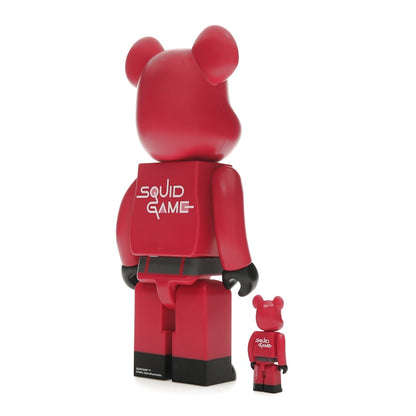 Bearbrick x Squid Game Guard (Square) 100% & 400% Set