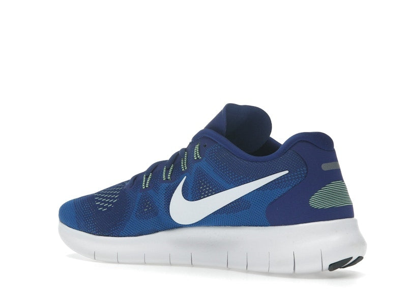 Nike Free Rn 2017 Deep Royal Blue White-Soar