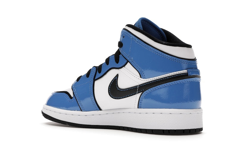 Jordan 1 Mid Signal Blue (GS)