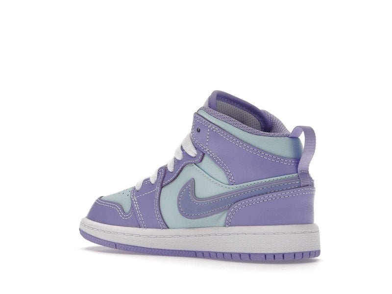 Jordan 1 Mid Purple Aqua (PS)