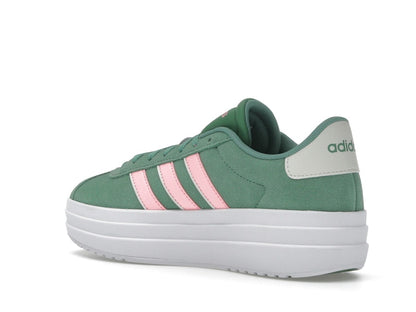 adidas VL Court Bold Preloved Green Pink Spark Ivory (Women's)