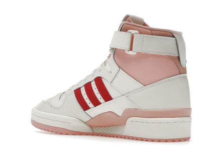 adidas Forum 84 Hi Off White Pink Red