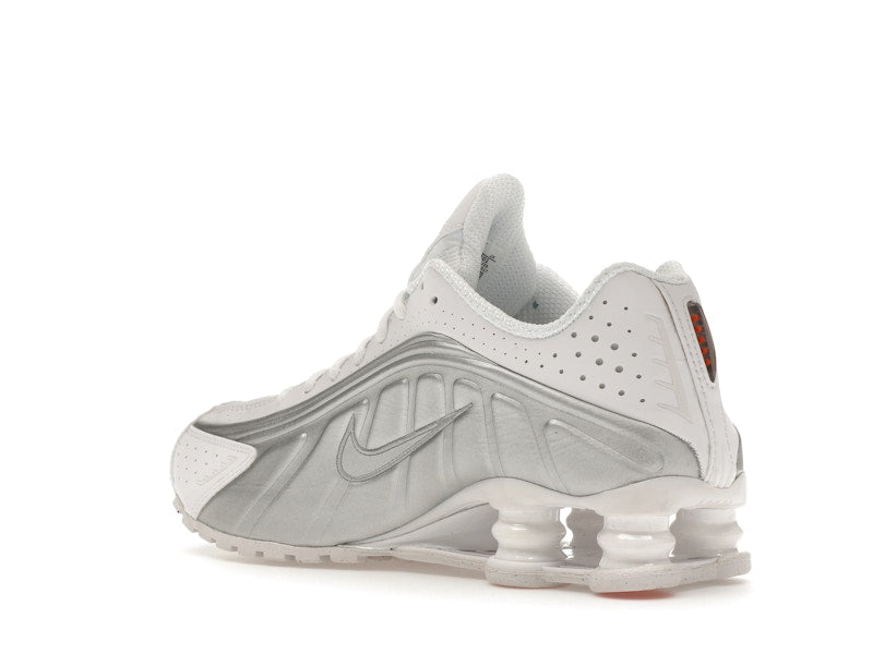 Nike Shox R4 White Metallic Silver (Women's)