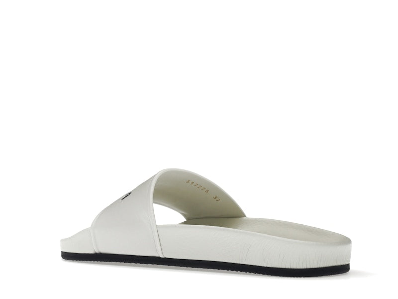 Balenciaga Pool Slide White Black (Women's)