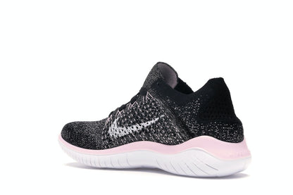 Nike Free RN Flyknit 2018 Black Pink Foam (Women's)