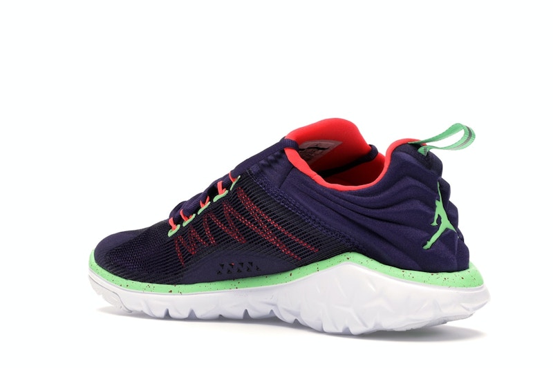 Jordan Flight Flex Trainer Ink/Lt Psn Green-Infrrd 23-White