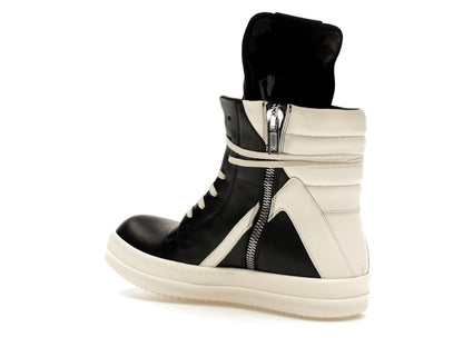 Rick Owens Luxor Geobasket Black Milk
