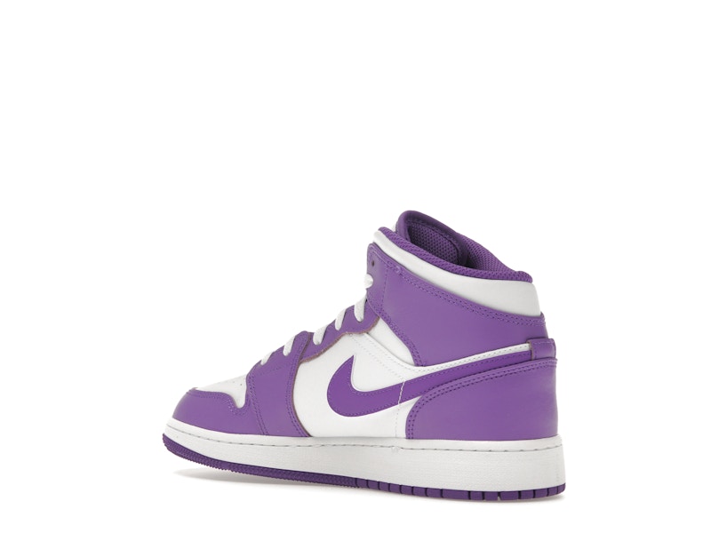 Jordan 1 Mid Purple Venom (GS)