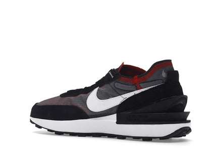 Nike Waffle One SE Black Sport Red