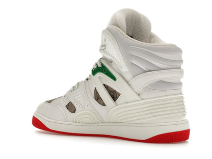 Gucci Basket White Demetra Red