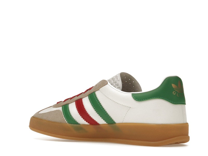 adidas x Gucci Gazelle White Green Red