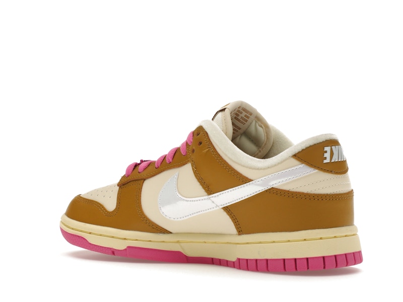 Nike Dunk Low SE Just Do it Bronzine Pink (Women's)