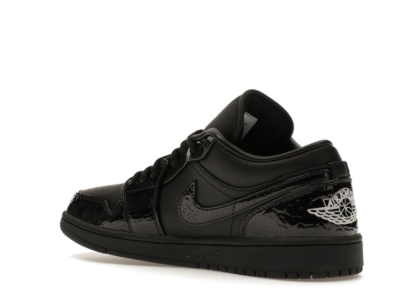 Jordan 1 Low SE Patent Elephant Black (Women's)