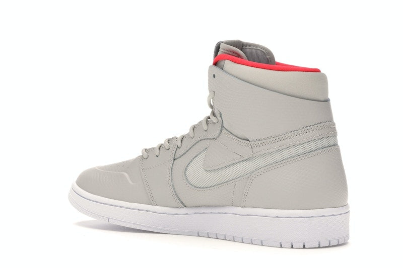 Jordan 1 Retro High Nouveau Pure Platinum Bright Crimson