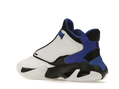 Jordan Max Aura 4 White Black Hyper Royal