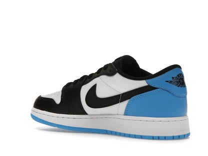 Jordan 1 Retro Low OG Black Dark Powder Blue (GS)