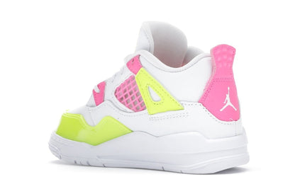 Jordan 4 Retro White Lemon Pink (TD)
