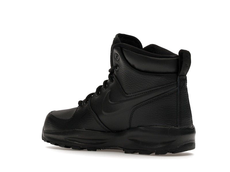 Nike Manoa Leather Triple Black (GS)