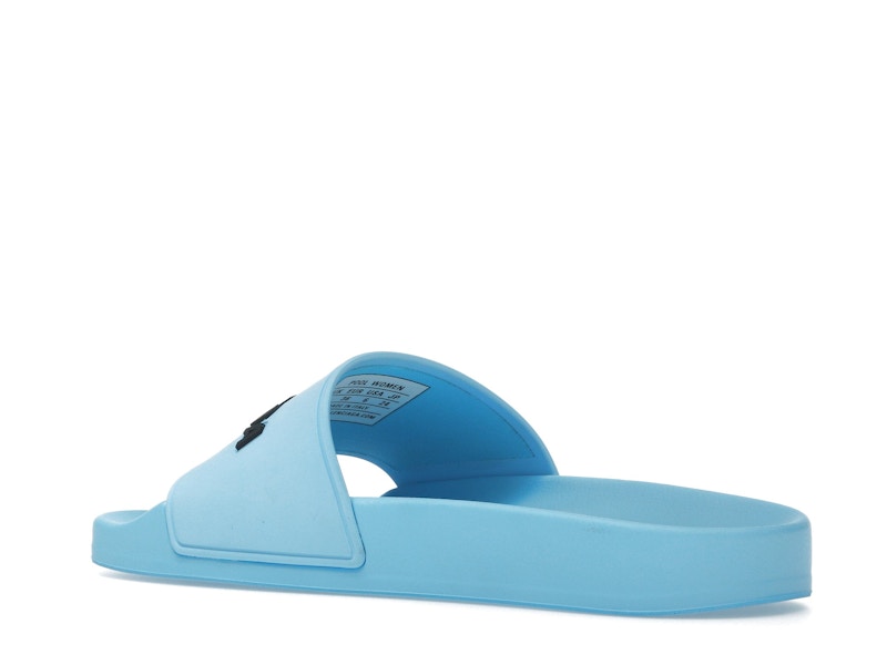 Balenciaga Pool Slide Blue Sky (Womens)