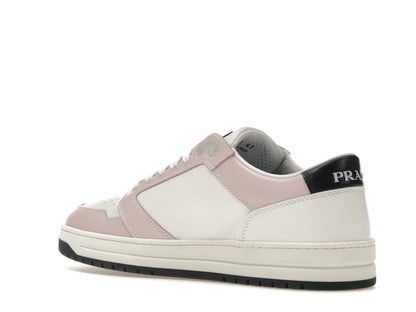 Prada District Sneaker White Pink Perforated Leather (Women's)