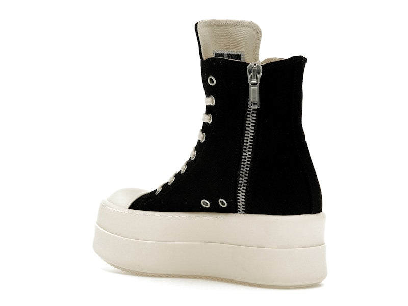 Rick Owens DRKSHDW Mega Bumper Sneaks Black White (Women's)