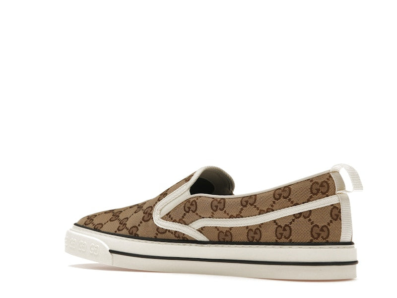 Gucci Tennis 1977 Slip On Beige Ebony