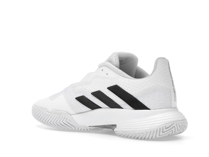 adidas Courtjam Control Cloud White Core Black Matte Silver
