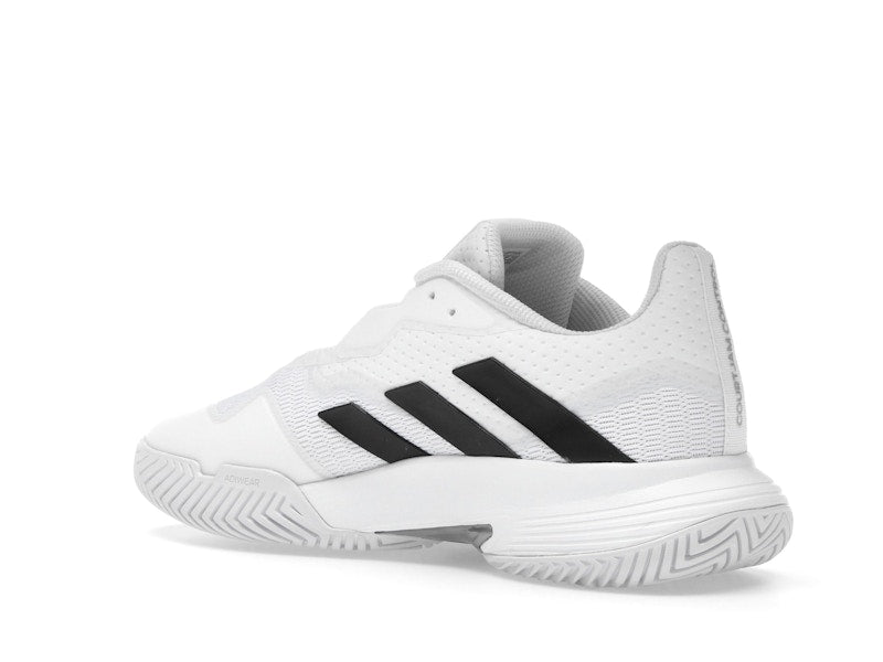adidas Courtjam Control Cloud White Core Black Matte Silver