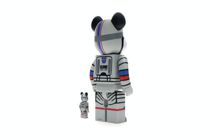 Bearbrick x Billionaire Boys Club x Mickey Mouse Astronaut 100% & 400% Set Multicolor