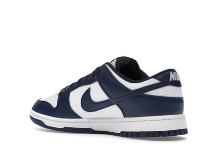 Nike Dunk Low White Midnight Navy