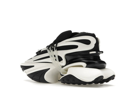 Balmain Unicorn Low-Top Black White