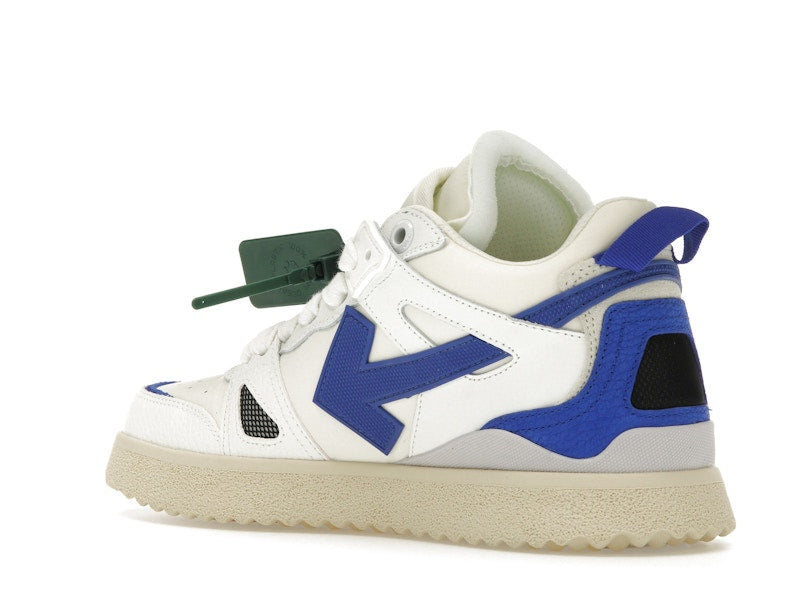 OFF-WHITE Sponge Mid Top White Blue
