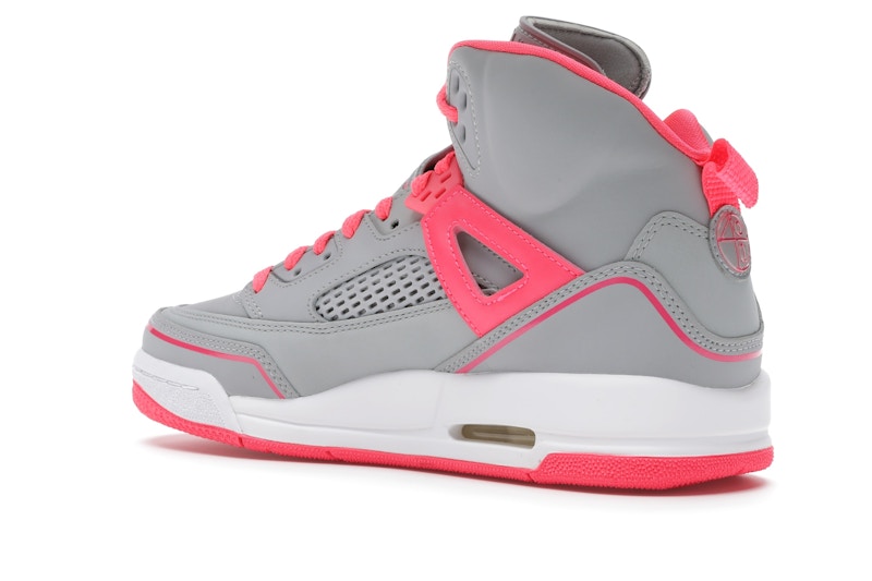 Jordan Spizike Wolf Grey Racer Pink (GS)
