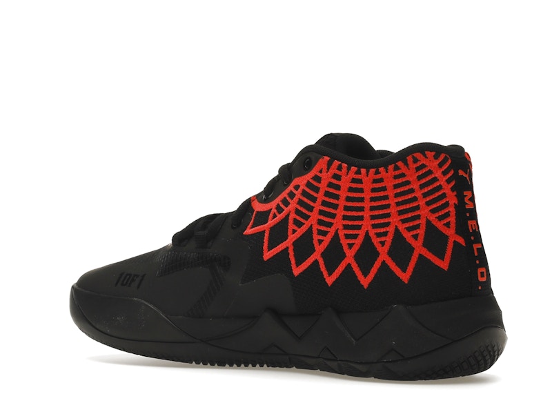 Puma LaMelo Ball MB.01 Black Red Blast (GS)