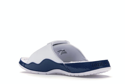 Jordan Hydro 11 Slide White Navy