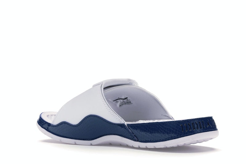 Jordan Hydro 11 Slide White Navy
