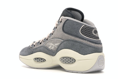 Reebok Question Mid Grey Suede